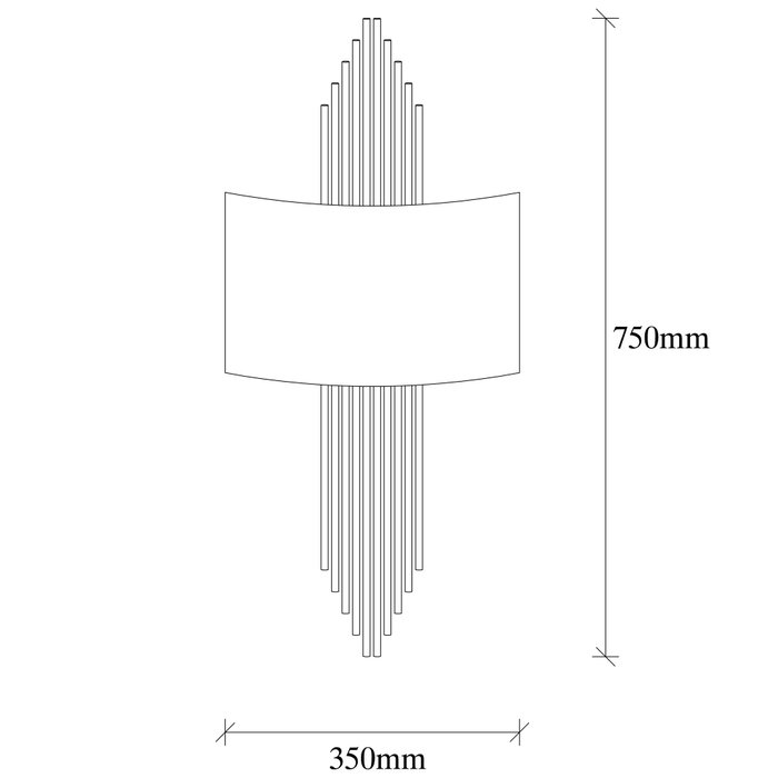 Opviq Lámpara de pared negra 620 - A Opviq Lámpara de pared negra 620 - A